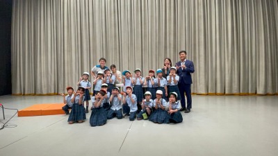 田中学園の２年生が職場見学！