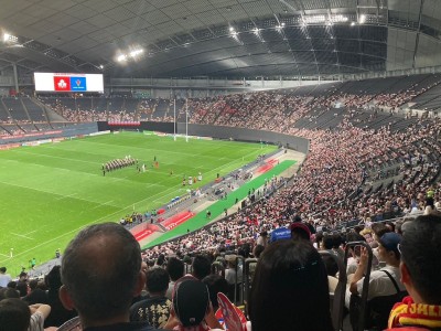 札幌ドームでラグビー日本代表戦！