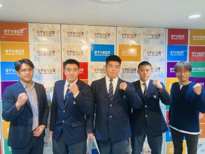 吉川のりお　と　東海大学付属札幌高校　柔道部！