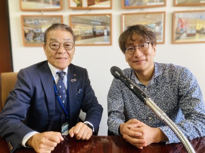 のりお　と　メガネのプリンス村田会長