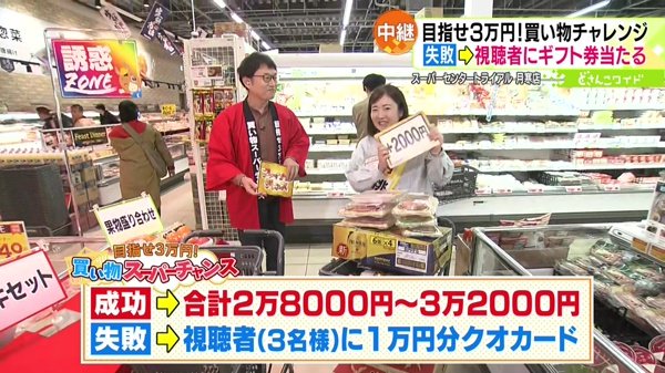 お買い物の合計金額は…！？