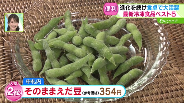 第2位 中札内 そのままえだ豆