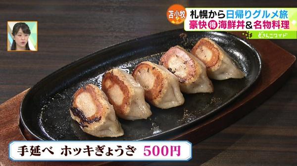 ●手延べ ホッキぎょうざ 500円