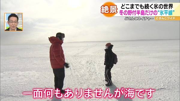 どさんこネイチャー“広がる氷平線〜別海町・野付半島〜”