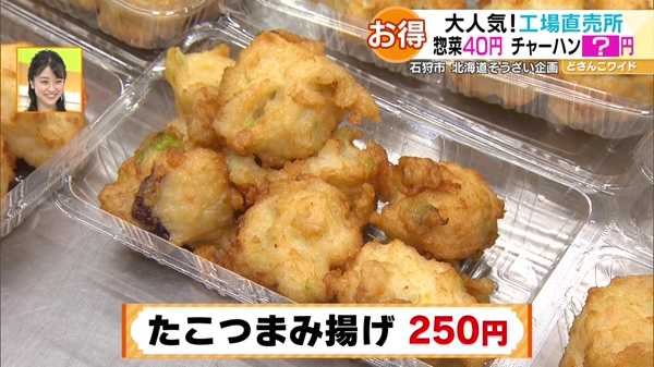  ●たこつまみ揚げ 250円