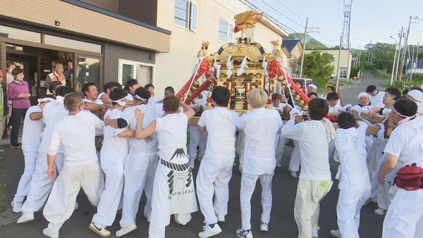 利尻島の祭