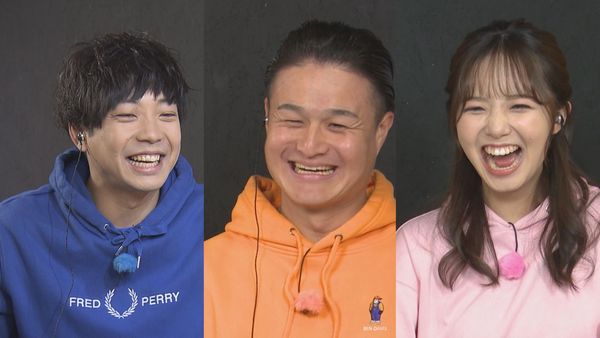 VTRを観るティモンディと多田萌加