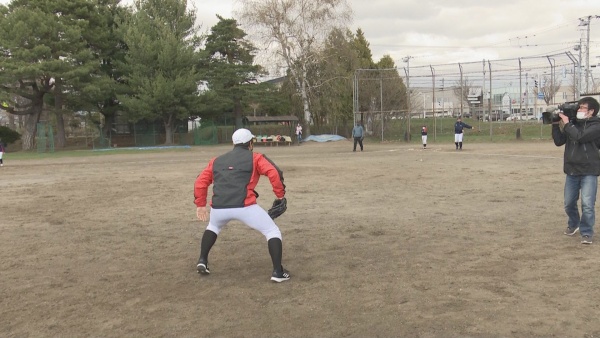 前田の守備の見本