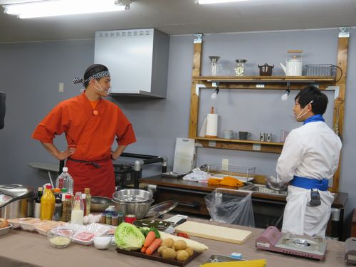 料理企画に挑むティモンディ