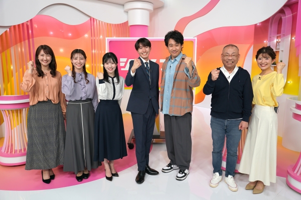 「シャイン！」キャスター陣とYOYO'S