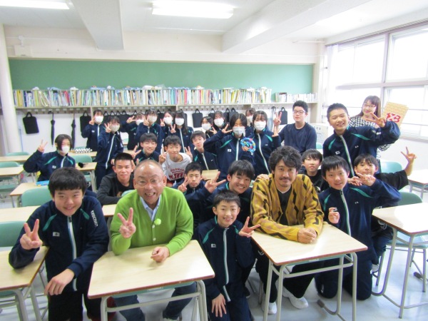 真駒内中学校の皆さん